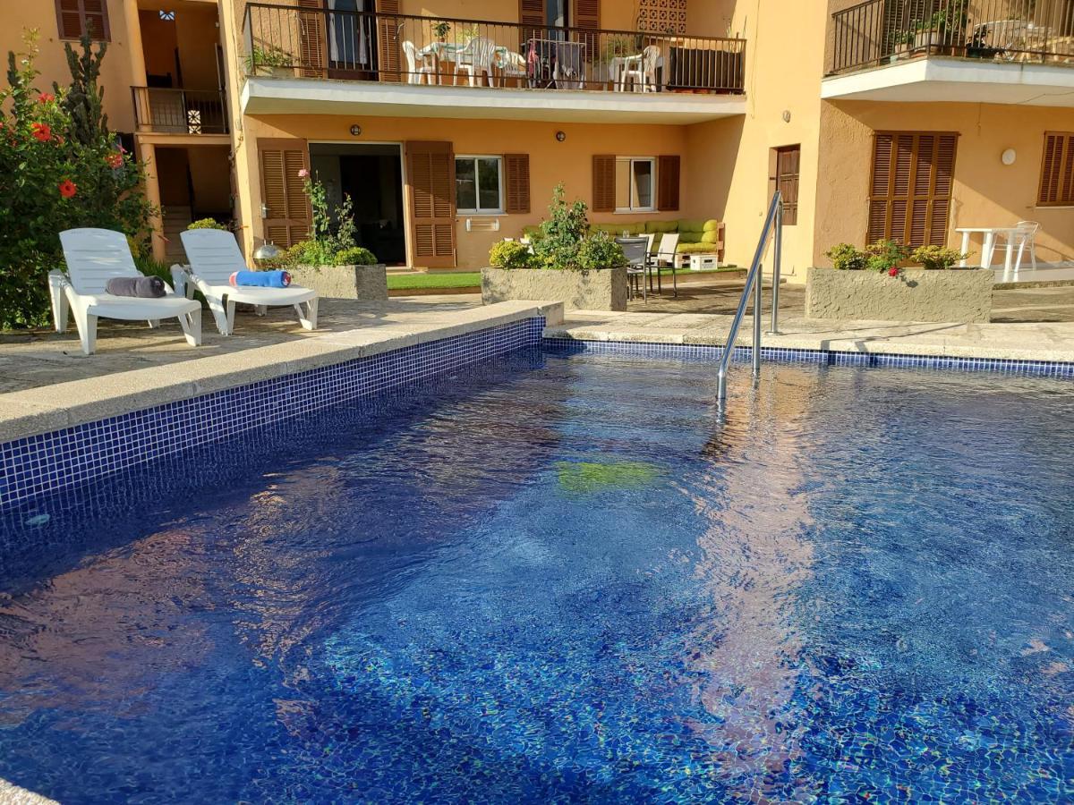 Appartamento Blick Auf Atalaya Port de Pollença Esterno foto