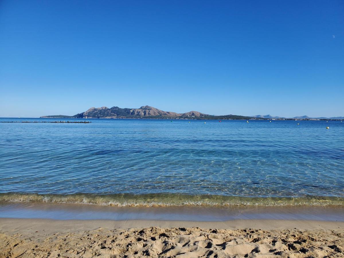 Appartamento Blick Auf Atalaya Port de Pollença Esterno foto